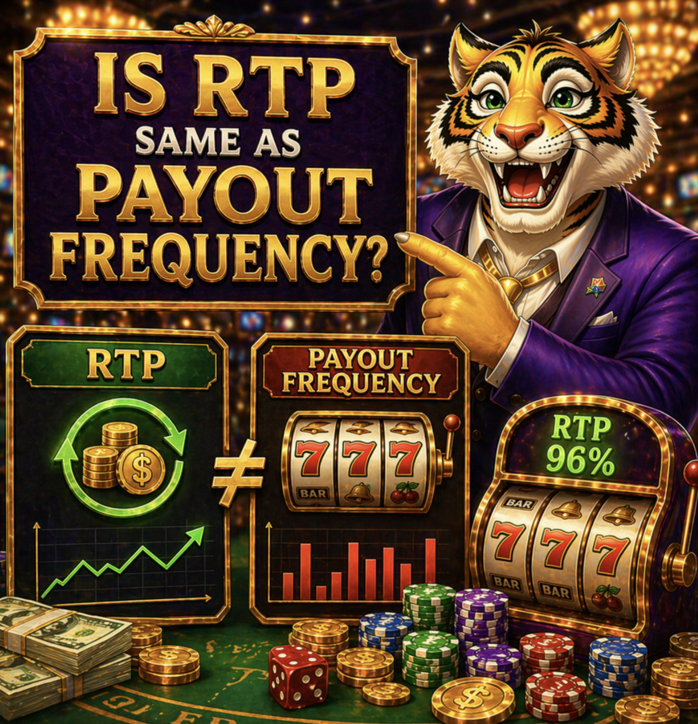 Is RTP Same as Payout Frequency?
